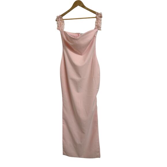 LIKELY x Revolve Olympia Bridesmaid Gown in Sea Shell Pink size 8 NEW $298 - Picture 2 of 10